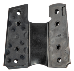 Pachmayr Signature 1911 Pistol Grip Checkered Rubber w/ Finger Grooves Black — view 2