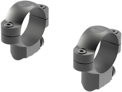Leupold Ringmounts 30mm Medium Matte Black Steel Scope Ring Set - Ruger M77 Dovetail — view 2