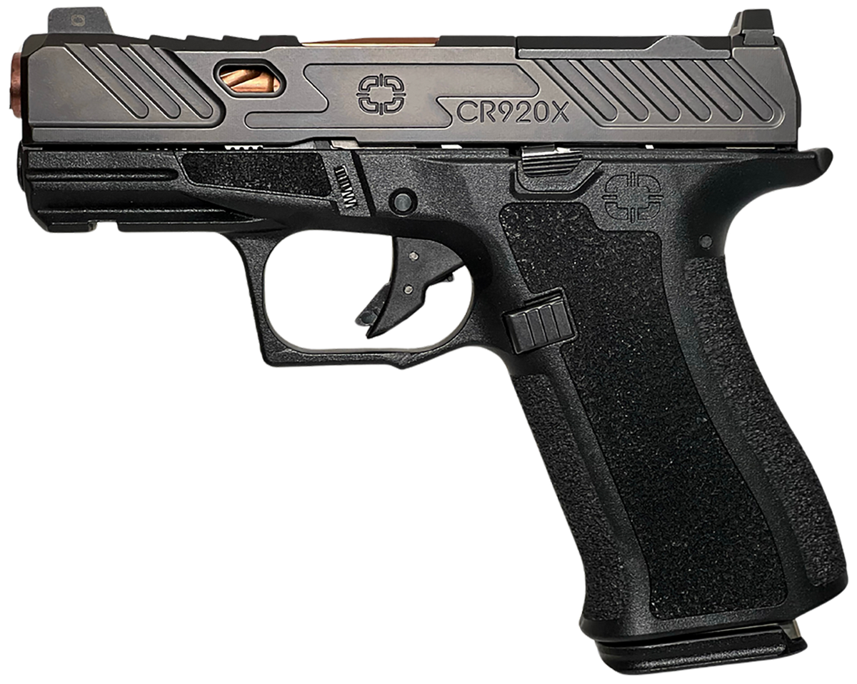 Shadow Systems CR920X Elite 9mm Luger 3.41" 15+1 Semi-Auto Pistol - Black/Bronze — view 2