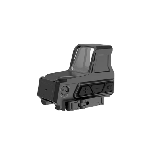 Infitac OWS-32 1x 33mm Red/Green Multi-Reticle Optical Waveguide Sight - Matte Black — view 2