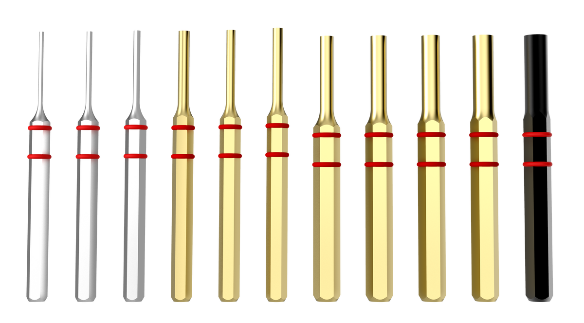 Real Avid Accu-Punch Hammer & Punch Set Brass/Nylon/Steel Universal — view 2