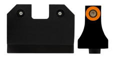 XS Sights R3D Night Sights for Glock - Suppressor Height 3-Dot Green Tritium / Orange Outline Front / Green Tritium Rear — view 2