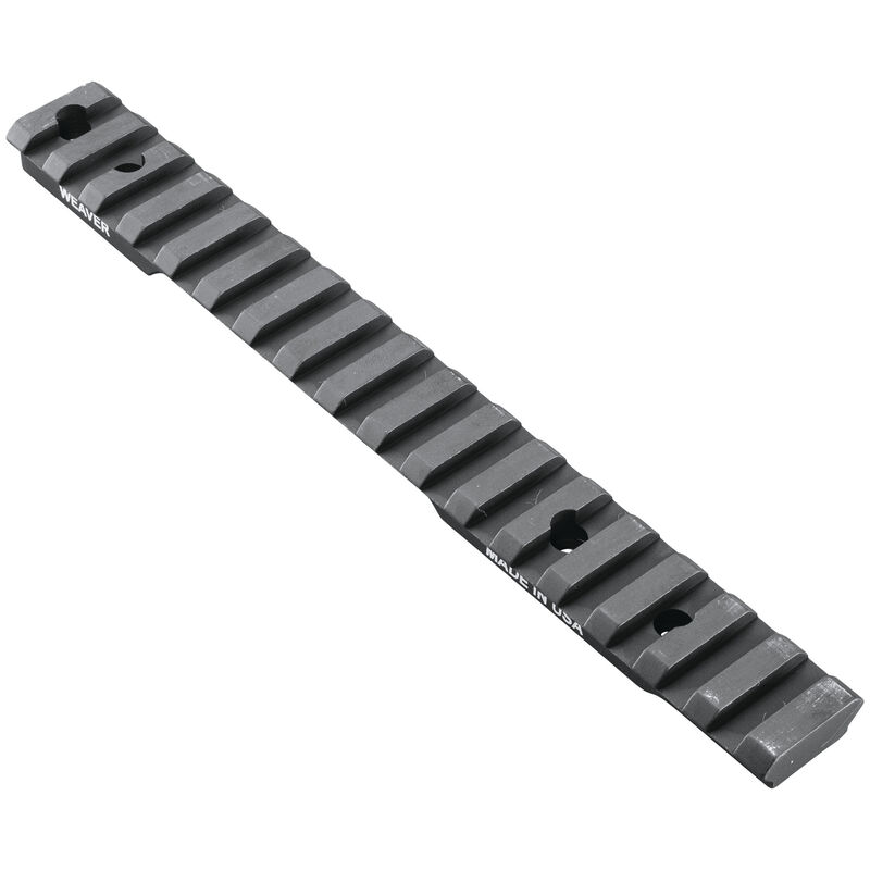 Weaver Mounts 99498 Extended Multi-Slot Base Black Anodized Aluminum Savage 110 Short Action 20 MOA — view 2