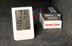 SnapSafe 75909 Gun Safe Hygrometer LCD Display Gray AAA — view 2