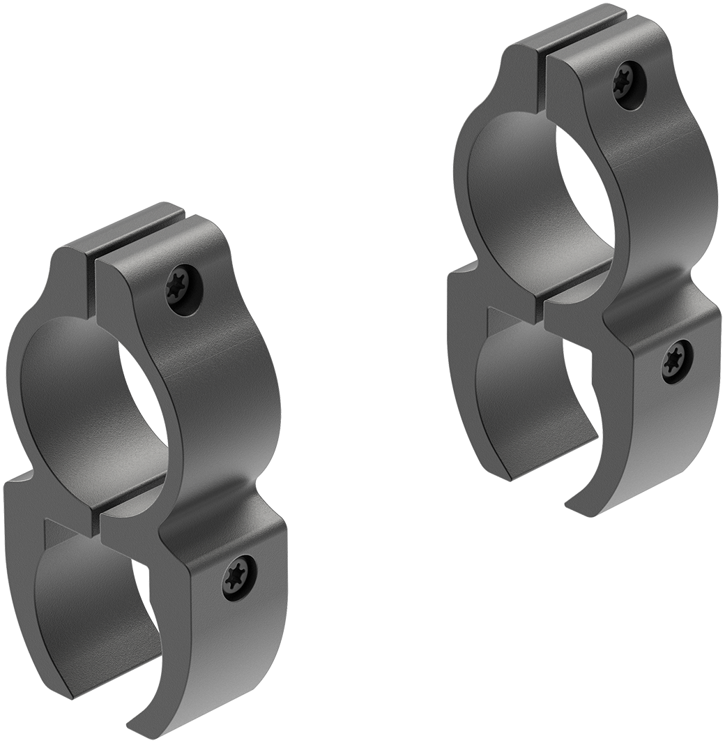 Leupold Rifleman Gen 2 1" .22 Rimfire 3/8" See-Thru Matte Scope Rings — view 2