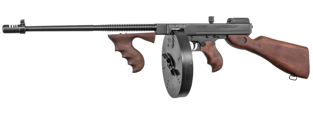 Thompson 1927A-1 Deluxe Carbine 45 ACP 18" 20+1/100+1 Semi-Auto Rifle — view 2