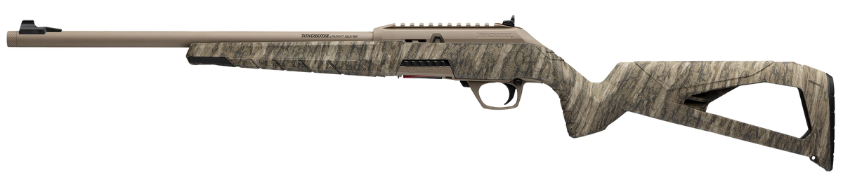 Winchester Wildcat 22 LR 18" 10+1 Semi-Auto Rifle - Mossy Oak Bottomland FDE — view 2