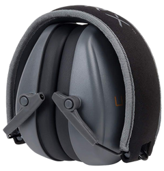 Allen Ultrax Slim Profile 23 dB Gray Over-the-Head Earmuffs — view 2