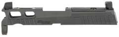 Sig Sauer P320 9mm Luger Pro-Cut Optic Ready Slide Assembly - PVD Black Stainless - XRAY3 Suppressor Sights — view 2