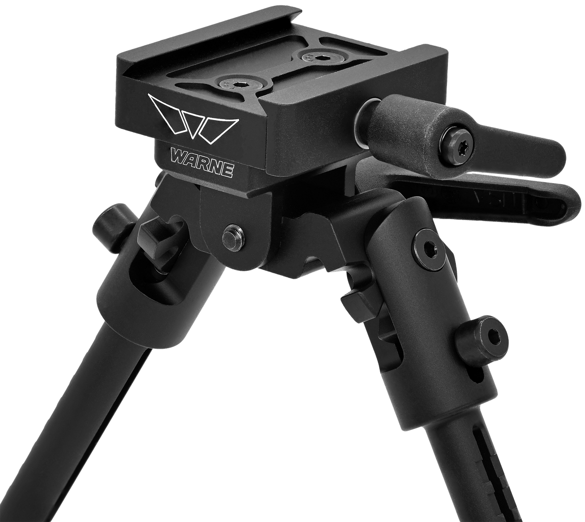 Warne 7912M Skyline Lite Bipod ARCA 6.5"-11.15" Aluminum - Matte Black — view 2