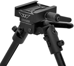 Warne 7912M Skyline Lite Bipod ARCA 6.5"-11.15" Aluminum - Matte Black — view 2