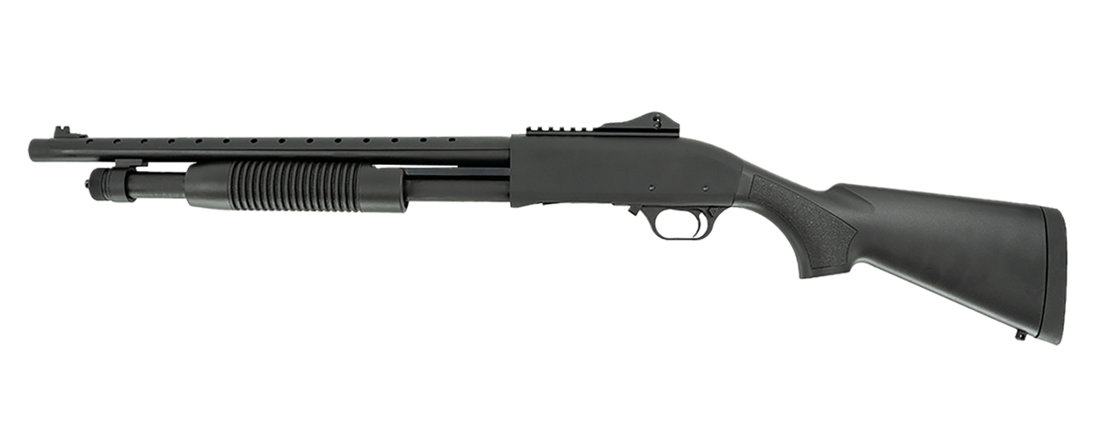 Tokarev USA TX3 12A1 12 Gauge 3" 4+1 18.5" Pump Shotgun - Black — view 2