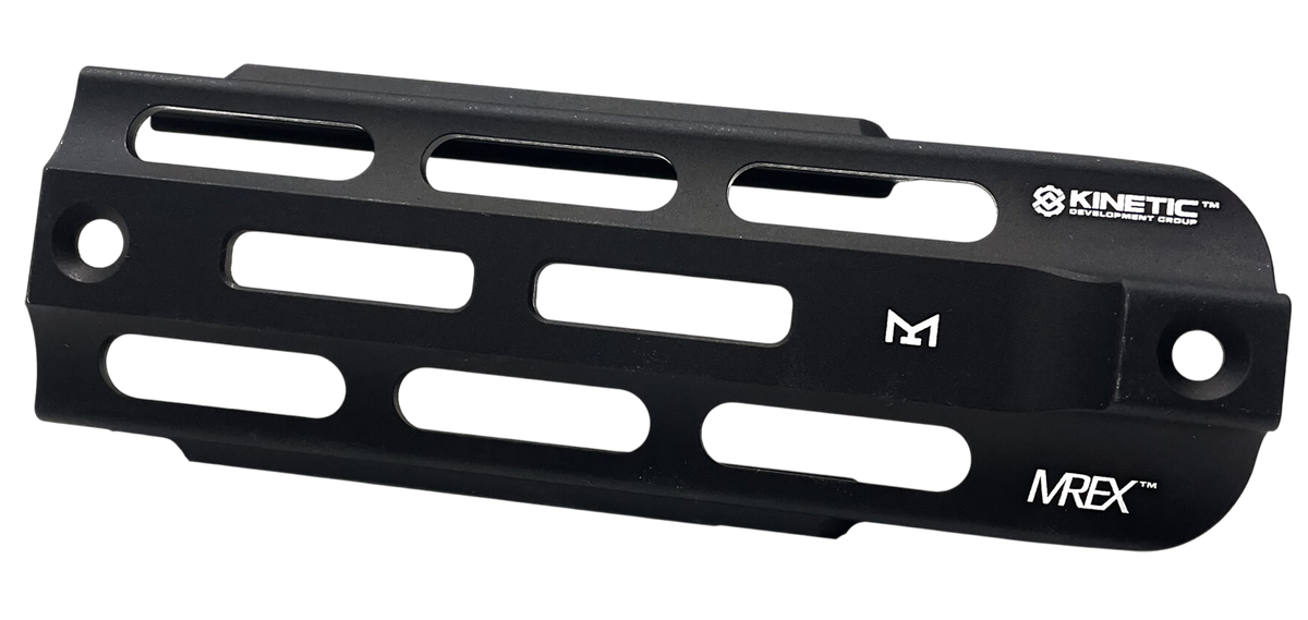 Kinetic Development Group MREX15 MkII FN SCAR 15P 6" M-LOK Handguard Rail - Black — view 2