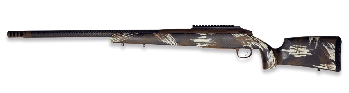 Weatherby 307 Alpine CT 25 WBY RPM 22" 4+1 Bolt-Action Rifle - Chocolate Brown Cerakote — view 2
