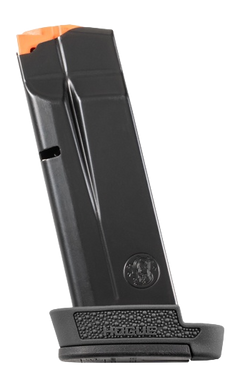 Hogue OverMolded Rubber Grip Extension Base Pad - S&W M&P 9 Shield Plus 13-Rd Black — view 2