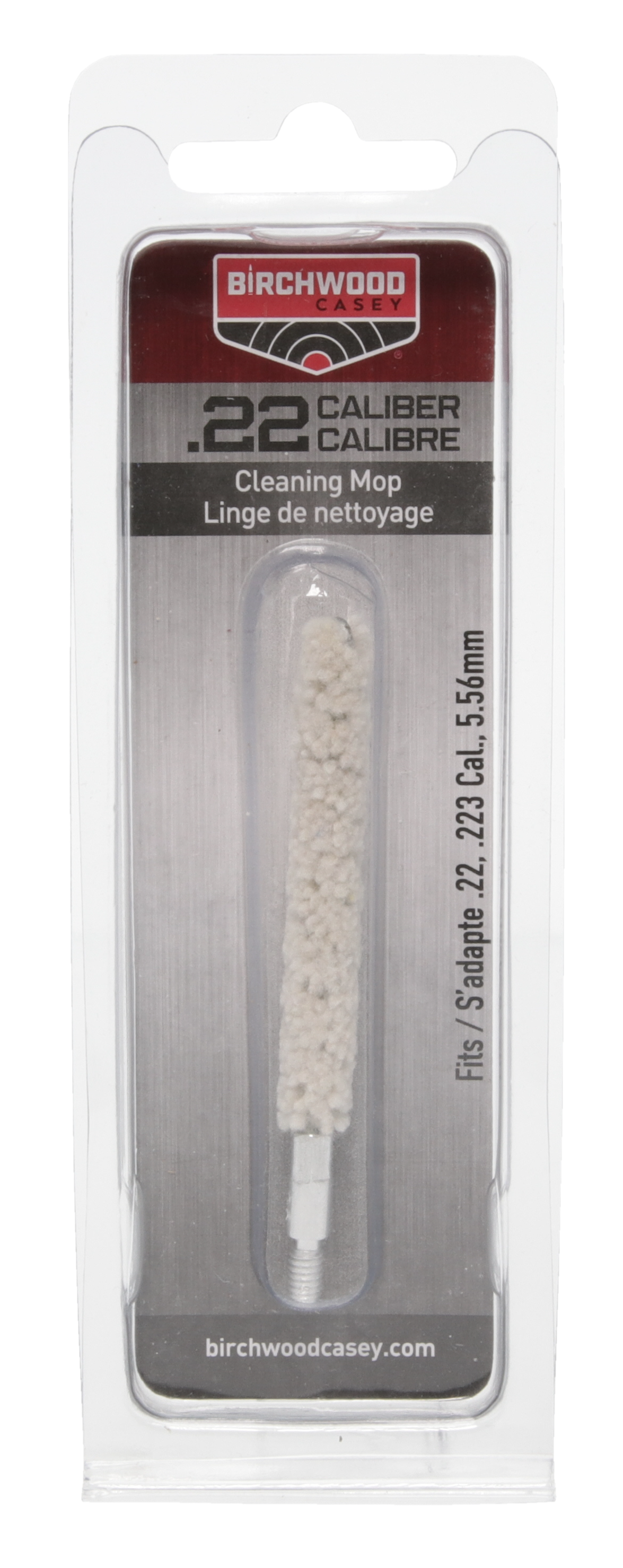 Birchwood Casey 41322 Cleaning Mop .22 Cal/.223/5.56mm Cotton #8-32 Thread — view 2