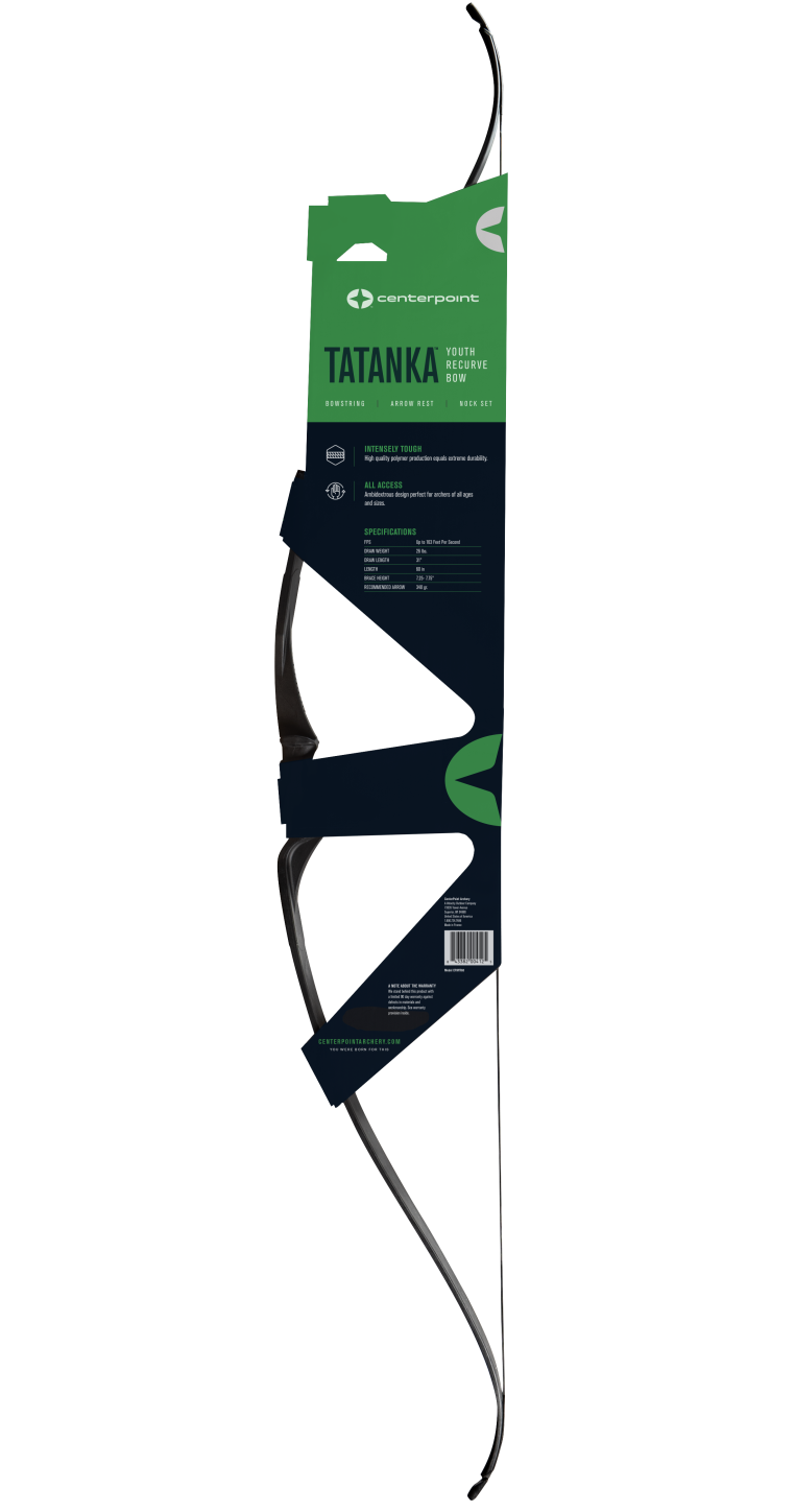 Centerpoint Tatanka Youth Recurve Bow 60" 26lb Draw — view 2