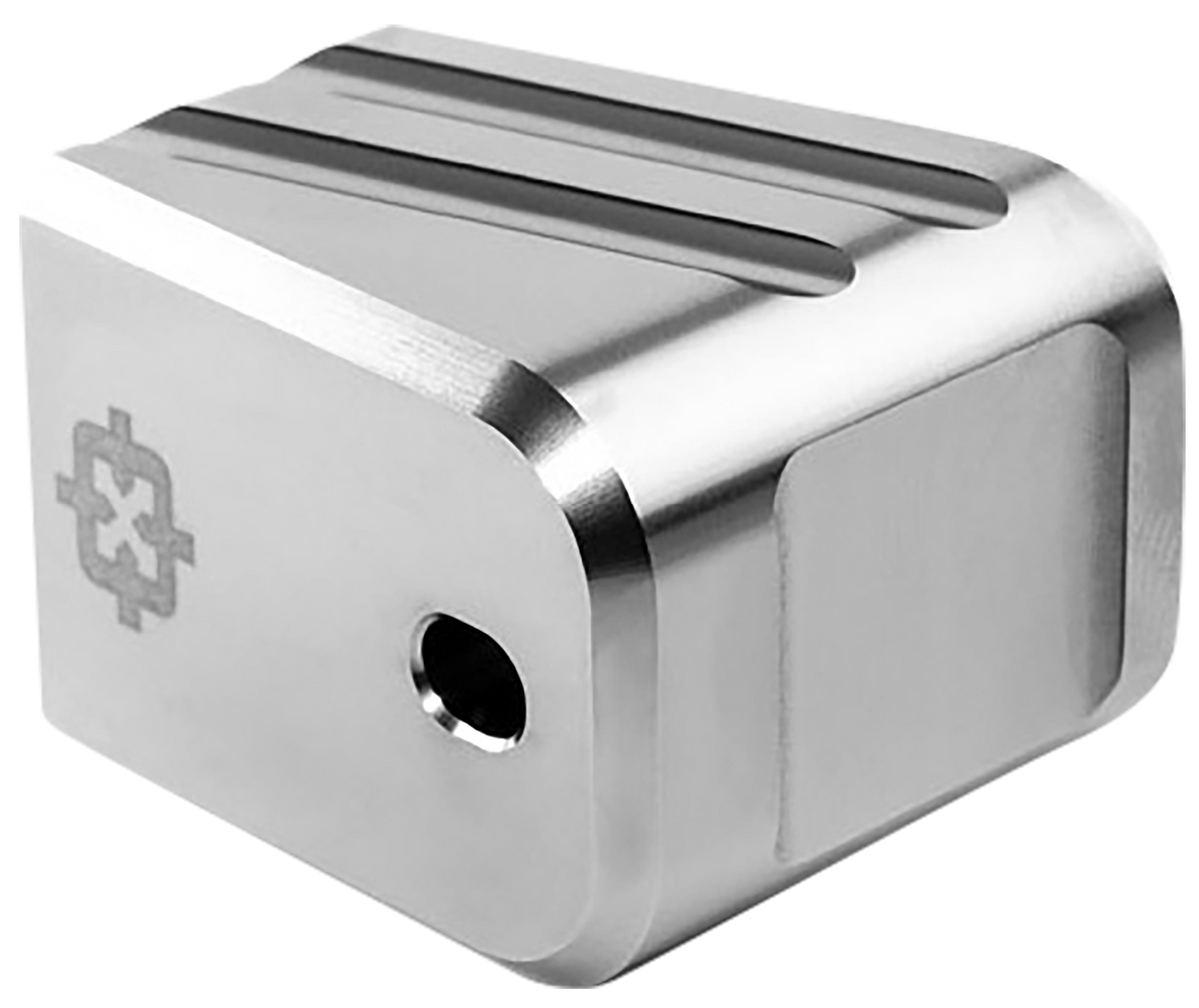 Cross Armory +0 Magazine Extension Glock 17/22/31 Gen 1-5 Silver Aluminum — view 2