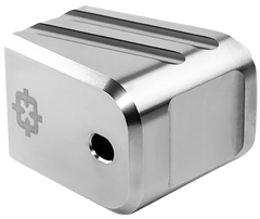 Cross Armory +0 Magazine Extension Glock 17/22/31 Gen 1-5 Silver Aluminum — view 2