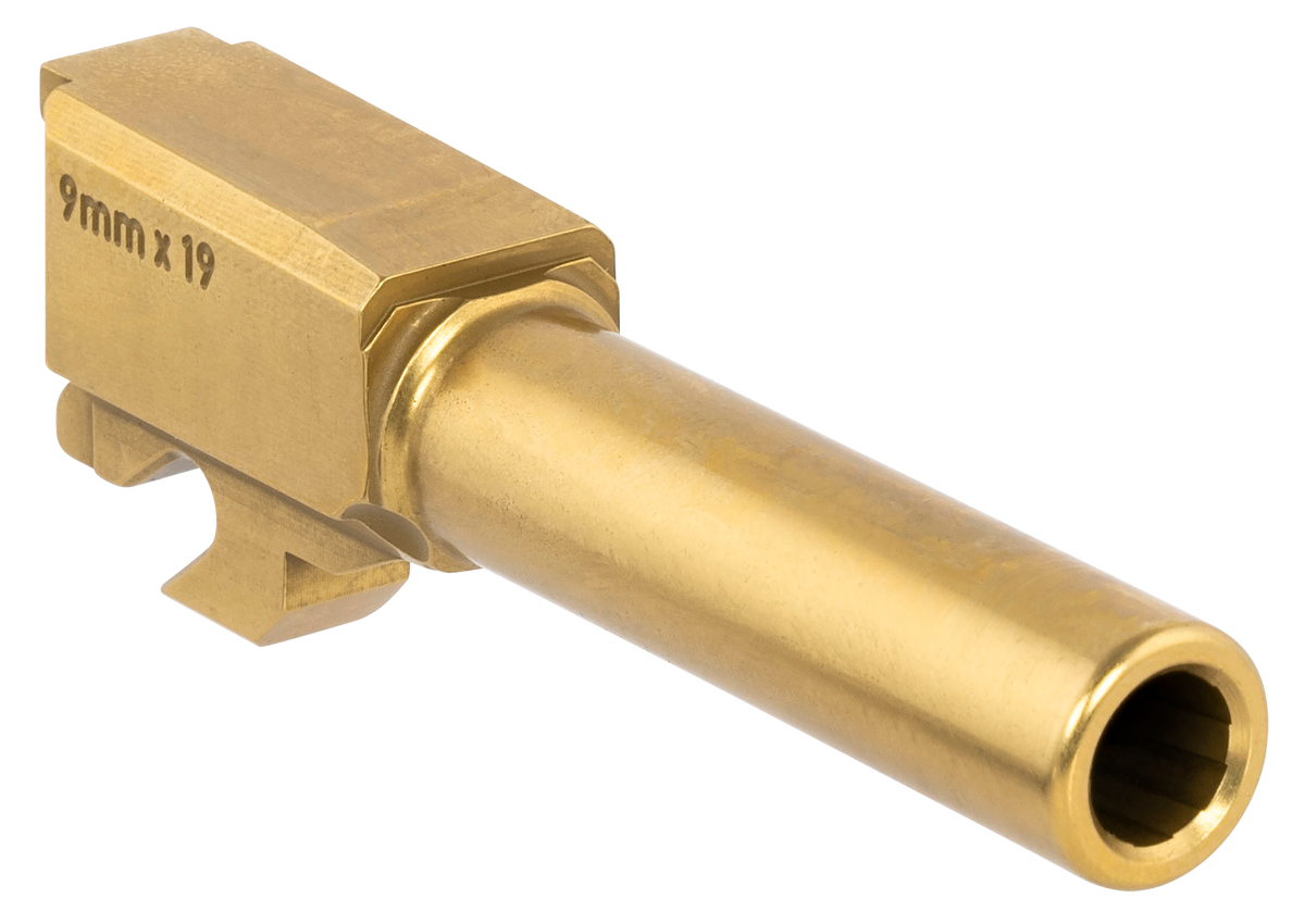 Sig Sauer P320 9mm Luger 3.6" Steel Replacement Barrel - Gold Titanium Nitride — view 2
