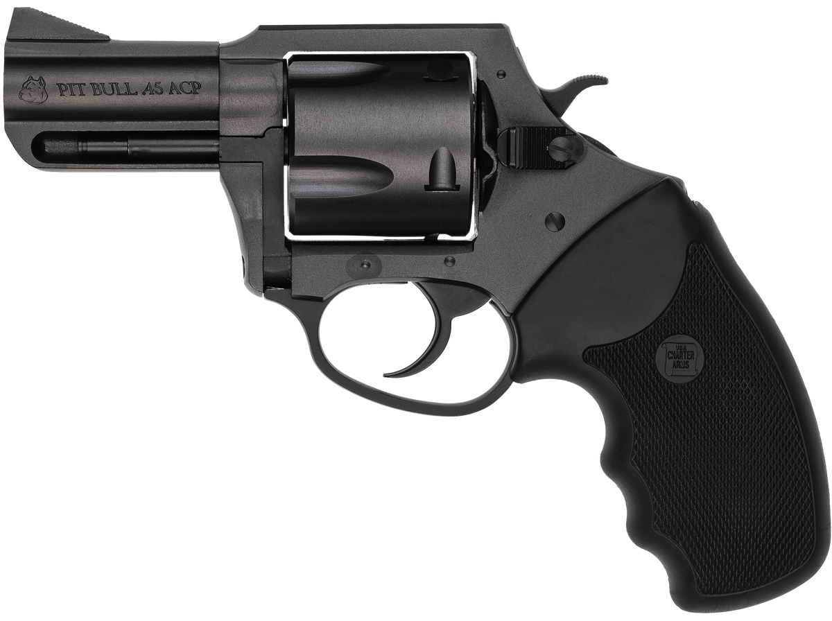 Charter Arms Pitbull 45 ACP 2.50" 5-Shot DA/SA Revolver - Black Nitride — view 2