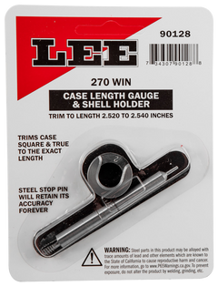 Lee 90128 Case Length Gauge 270 Winchester with Shell Holder — view 2