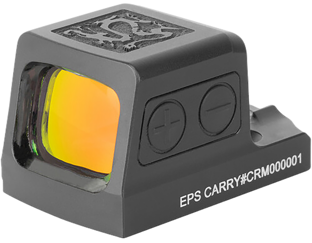 Holosun EPS Carry Ronin 1x 0.58"x0.77" 2 MOA Green Dot/32 MOA Circle Multi-Reticle - Black Anodized — view 2