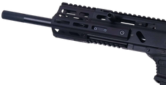 Kinetic Development Group SMX6 Stribog SP9 6" Muzzle Extension - Black Steel — view 2