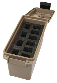 MTM Case-Gard TMCHG Tactical Mag Can Dark Earth - Holds 10 Double-Stack Mags — view 2