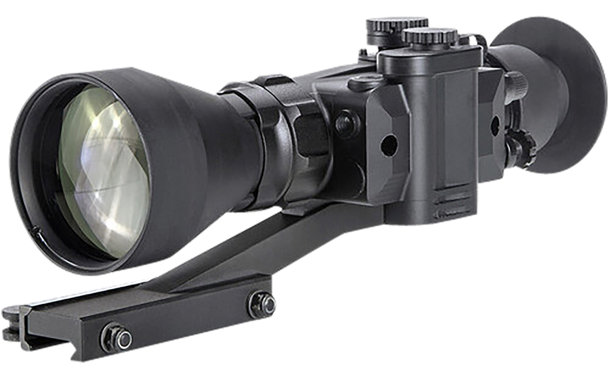AGM Global Vision Wolverine Pro-4 3APW 4x 70mm Gen 3 Auto-Gated White Phosphor Night Vision Rifle Scope - Matte Black — view 2