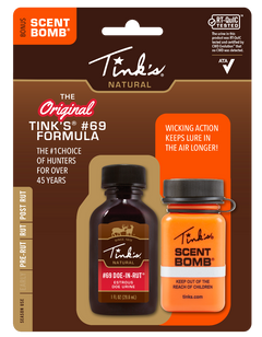 Tinks #69 Doe-In-Rut Value Pack Deer Attractant 1oz Squeeze Bottle w/ Scent Bomb — view 2