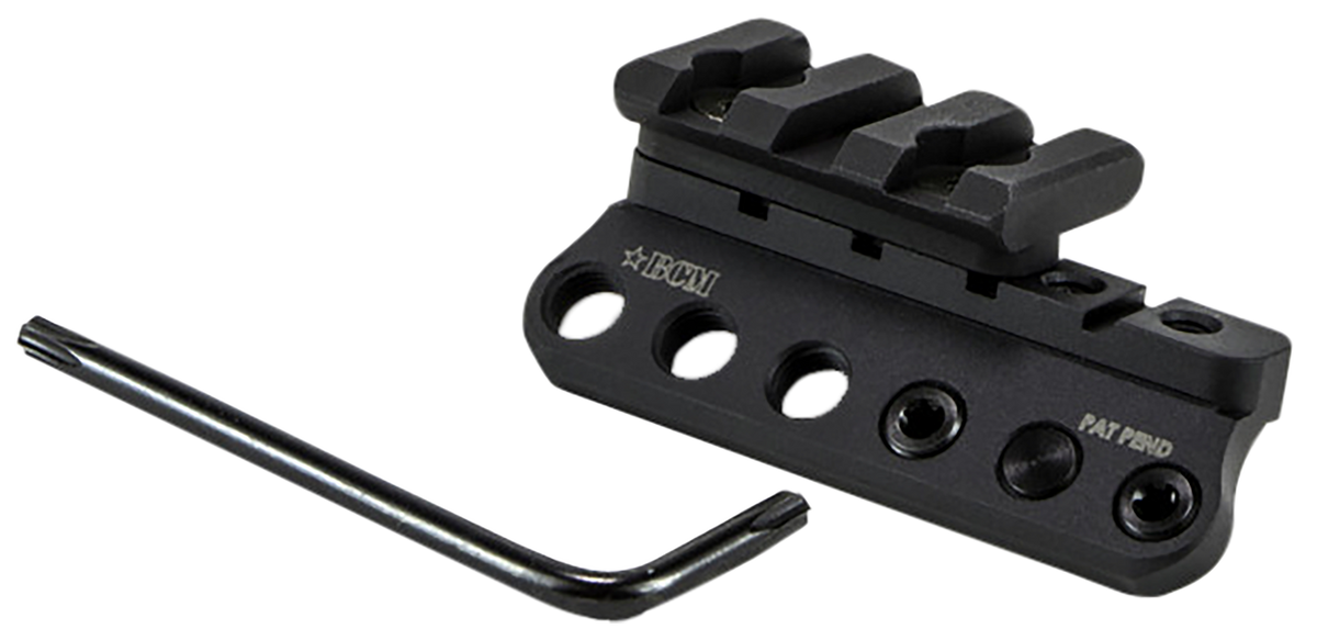 BCM BCMGunfighter 1913 Light Mount Modular KeyMod Black Aluminum — view 2