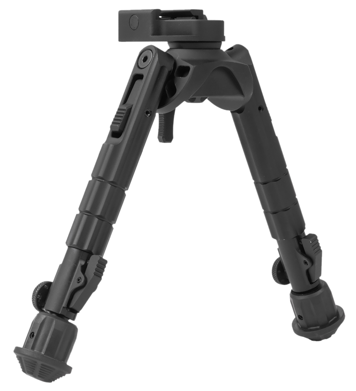 Leapers UTG Recon 360 TL Bipod 7-9" Picatinny/Swivel Stud Aluminum - Black Anodized — view 2
