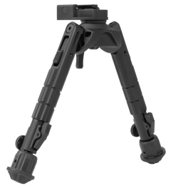 Leapers UTG Recon 360 TL Bipod 7-9" Picatinny/Swivel Stud Aluminum - Black Anodized — view 2
