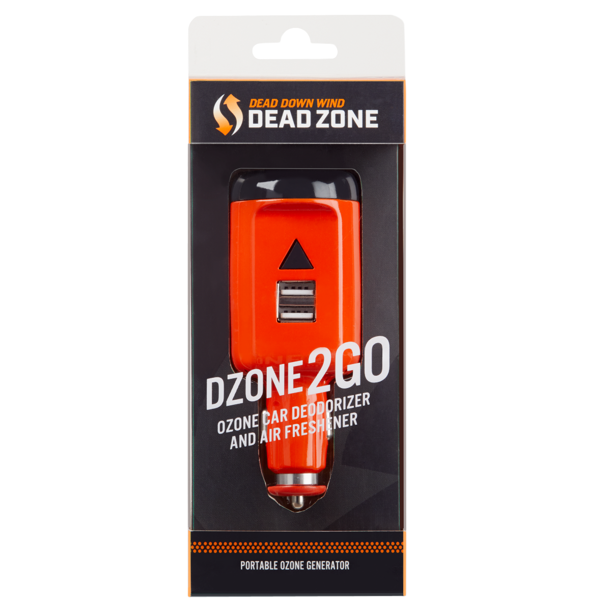 Dead Down Wind Dead Zone 2 Go Ozone Car Plug In 12V - Orange — view 2