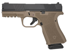 Black Rain Ordnance Frontline Compact 9mm Luger 4" 15+1 Semi-Auto Pistol - FDE/Black — view 2