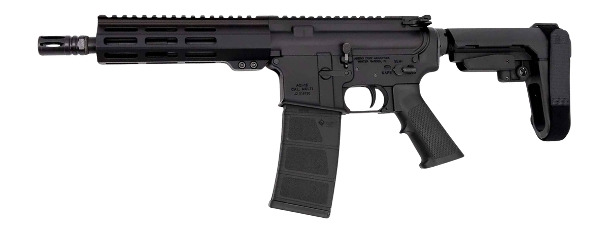Andro Corp Industries ACI-15 CQB 300 Blackout 8" 30+1 Semi-Auto Pistol — view 2