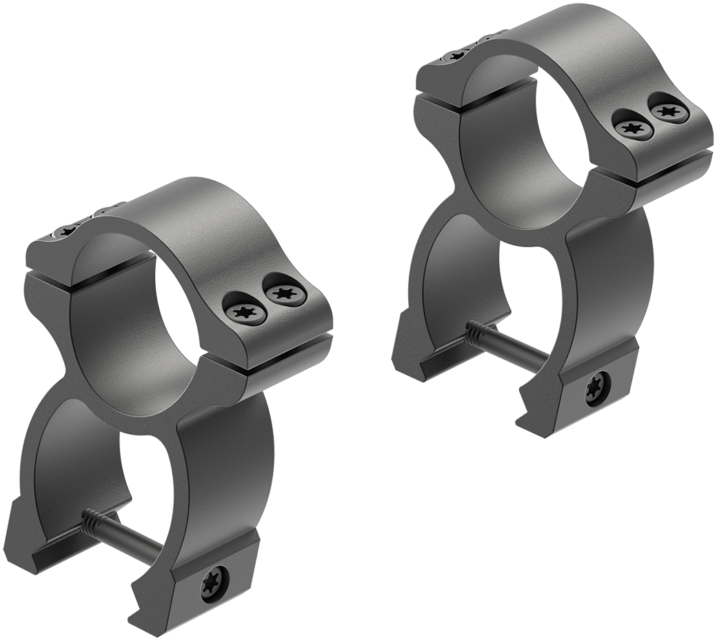 Leupold Rifleman Gen2 1" See-Thru High Matte Black Scope Rings — view 2