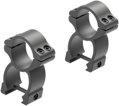 Leupold Rifleman Gen2 1" See-Thru High Matte Black Scope Rings — view 2