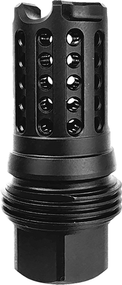 Cobalt Kinetics RCB-6 7.62mm Black Nitride Stainless Muzzle Brake - 5/8x24 — view 2