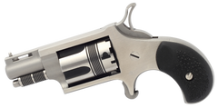 NAA Wasp 22 LR 1.13" 5-Shot SAO Mini-Revolver - Black Pebbled Rubber Grip — view 2