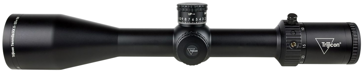 Trijicon Tenmile HX 5-25x50mm 30mm Tube Illuminated MOA Ranging FFP Riflescope - Satin Black — view 2