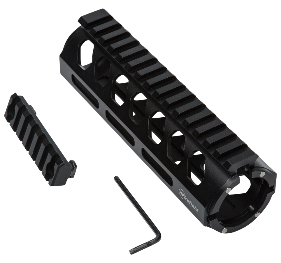Firefield Edge 6.62" 2-Piece M-LOK Carbine Handguard 6061-T6 Aluminum Matte Black AR-15 — view 2