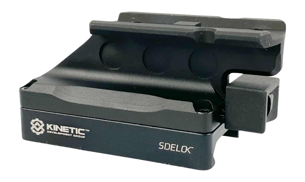 Kinetic Development Group SID5-120 Sidelok T2 Footprint Optic Mount 1.57" Height Black — view 2