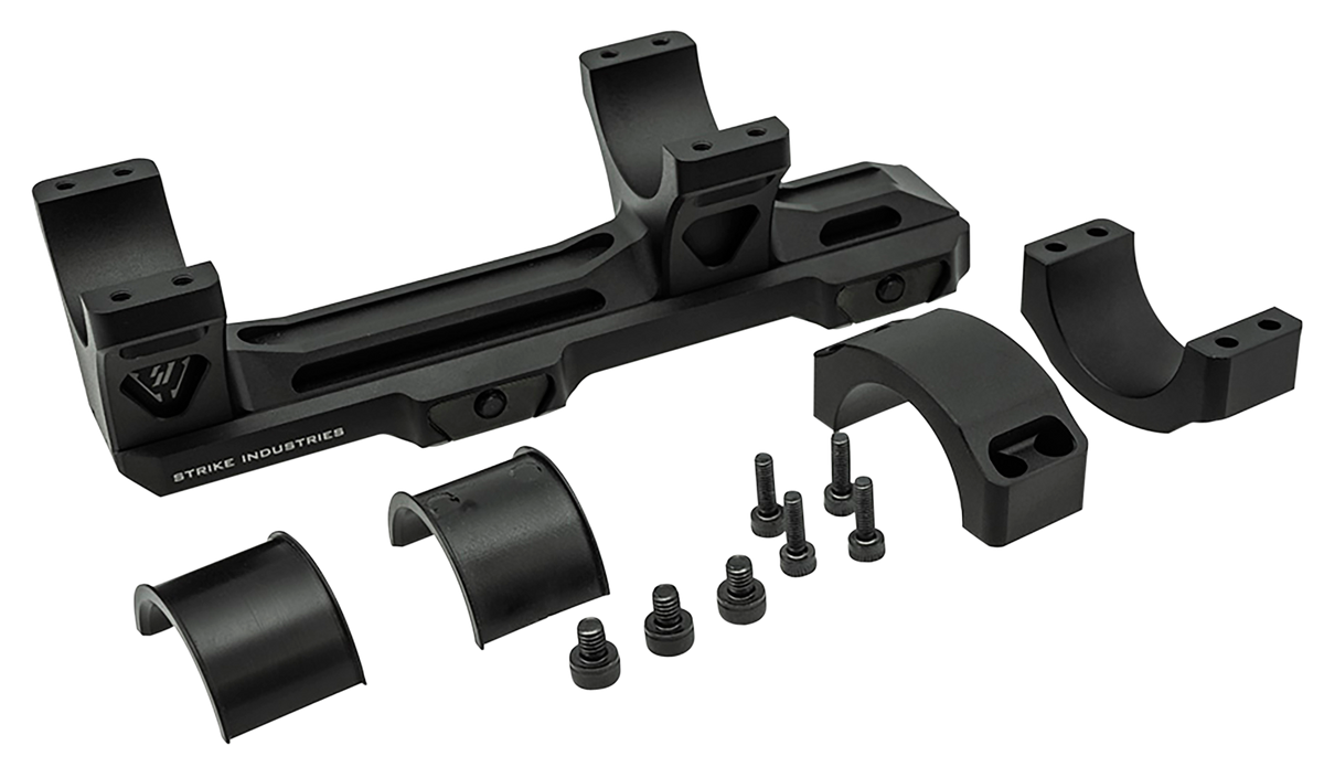 Strike Industries STRIKEASM Adjustable Scope Mount/Ring Combo Black Anodized — view 2
