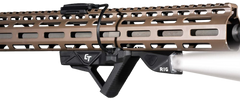 Crimson Trace RIG Rapid Illumination Grip 500 Lumens Angled Foregrip w/Light - M-LOK/Picatinny - Black — view 2