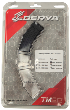 Derya Firearms TM22 22 LR 10rd Black Polymer Magazine — view 2