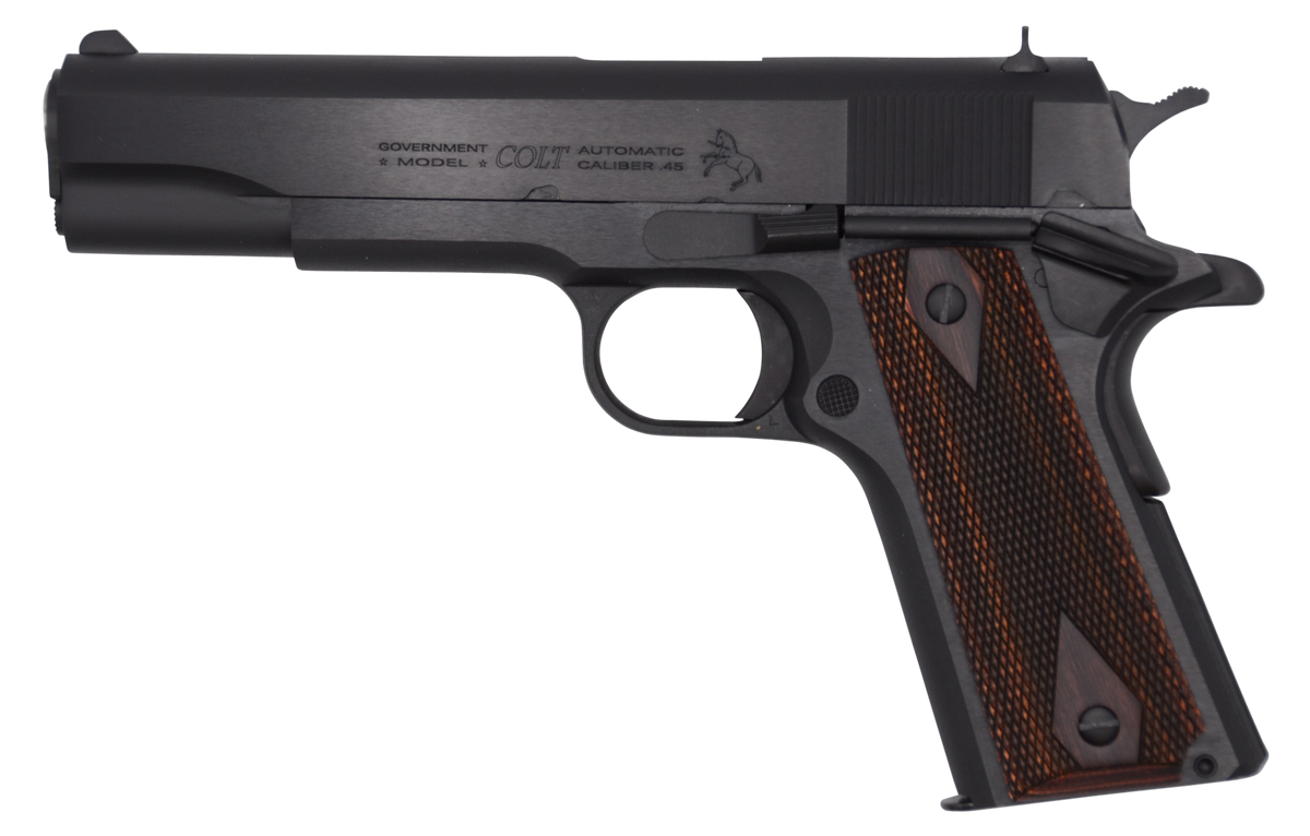 Colt Mfg O1911C 1911 Government Series 70 45 ACP 5" 7+1 SAO Pistol - Blued — view 2