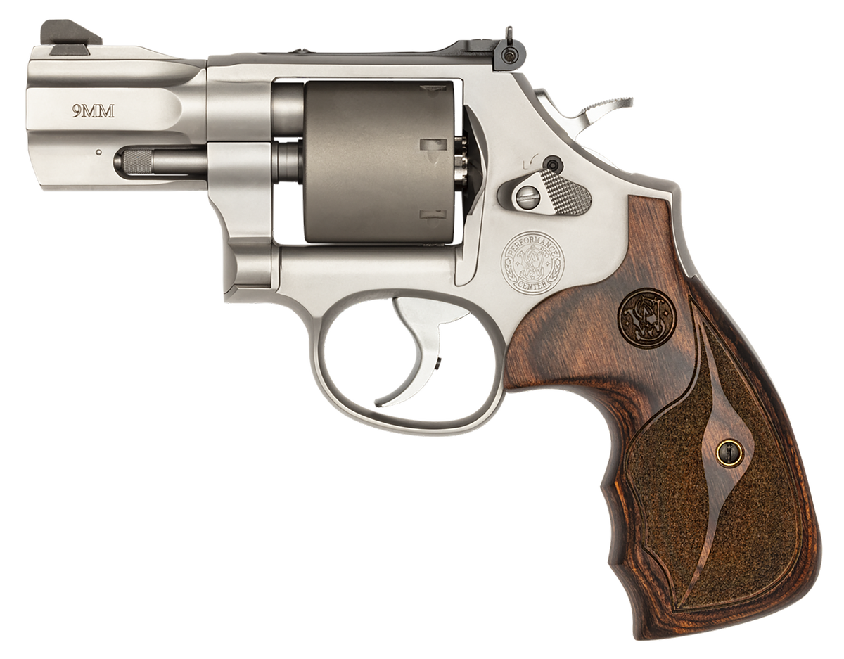 Smith & Wesson Performance Center Model 986 9mm Luger 2.5" 7-Rd DA/SA Stainless L-Frame Revolver - CA Compliant — view 2