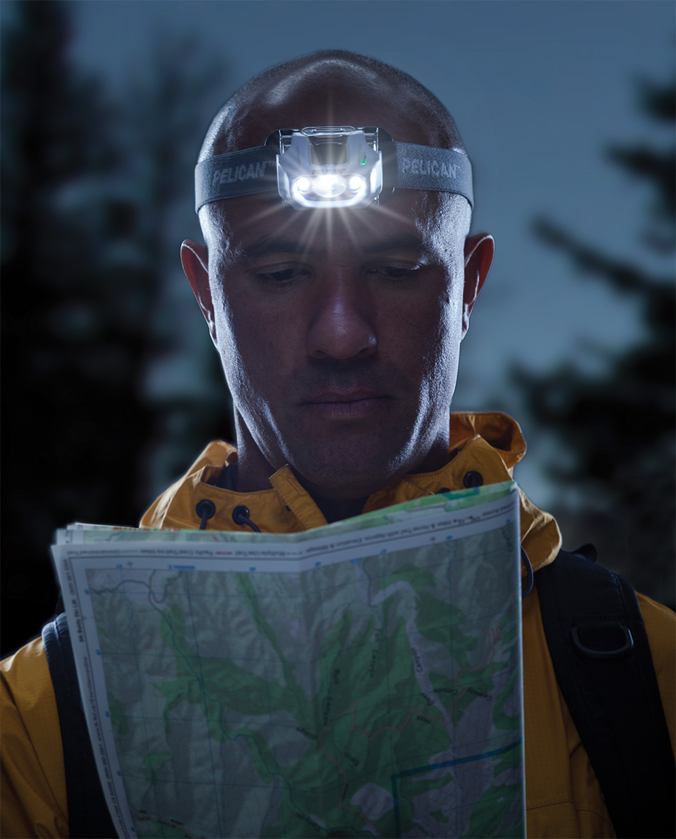 Pelican 2760C Gen 3 LED Headlamp 289 Lumens 101m Beam Red — view 2